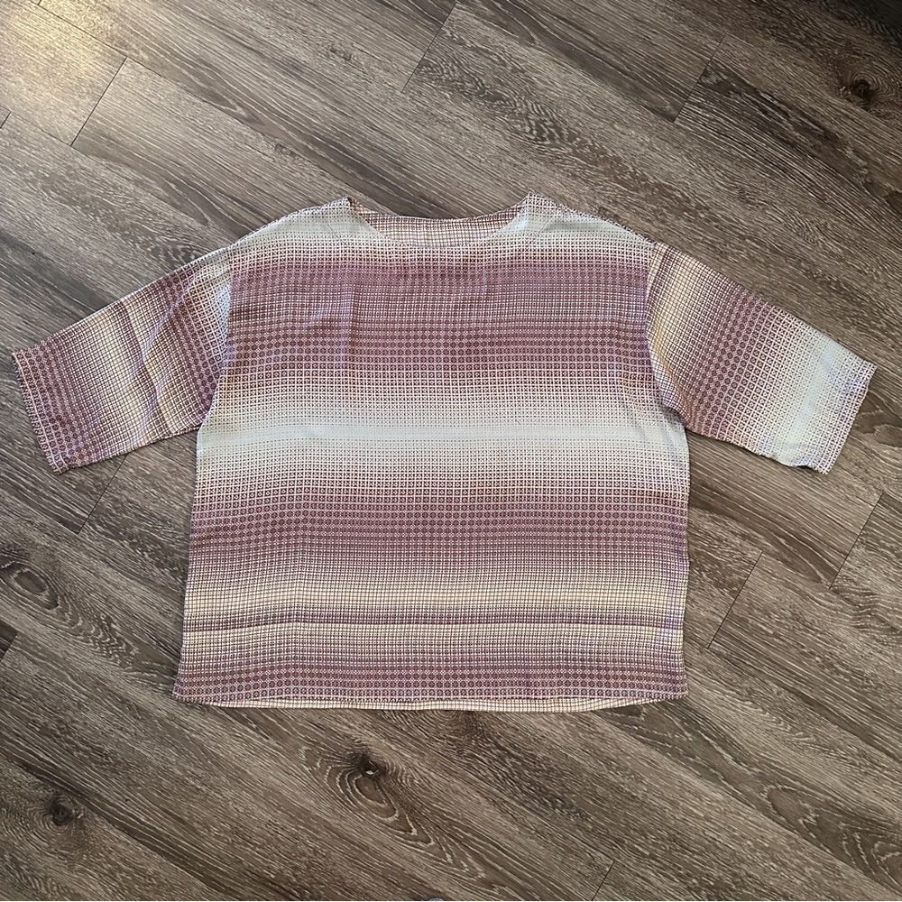Bryn Walker Aida Geo Print Blouse
